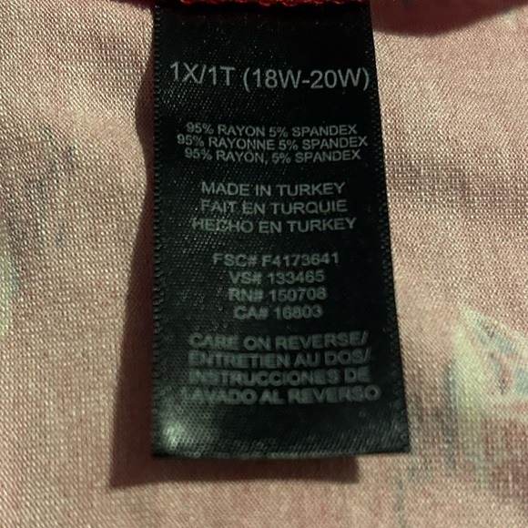 Avon sail boat dress - size 1X - Picture 5 of 6